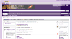 Desktop Screenshot of forum.alchemyforums.com